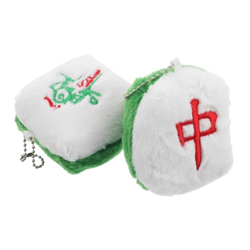 LOLIPPYY 2 Stück Mahjong-anhänger Anhänger Schlüsselanhänger Mini-schlüsselanhänger Schlüsselanhänger Diy-kit Plüsch-schlüsselanhänger Puppe Schlüsselanhänger Mini-mahjong Kurzer Plüsch LOLIPPYY 2 Stück Mahjong-anhänger Anhänger Schlüsselanhänger Mini-schlüsselanhänger Schlüsselanhänger Diy-kit Plüsch-schlüsselanhänger Puppe Schlüsselanhänger Mini-mahjong Kurzer Plüsch von LOLIPPYY