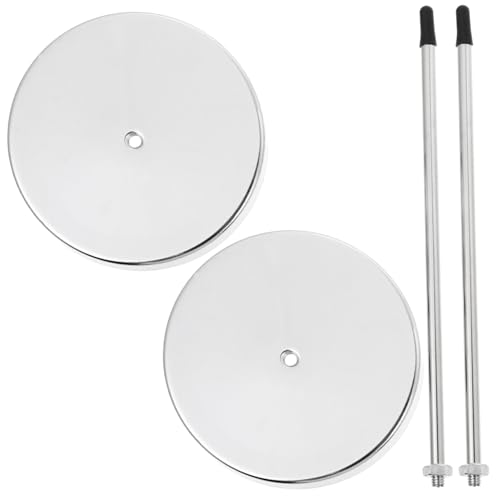 LOLIPPYY 2 Stück Metall Quittungshalter Spike mit Geradem Stab Stabiler Memohalter für Restaurant Büro Küche Gastro Ablage Praktische Rechnungshalterung von LOLIPPYY