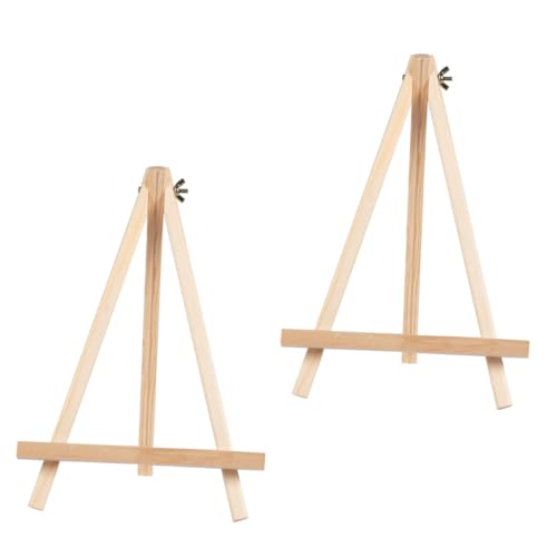 LOLIPPYY 2 Stück Mini Staffelei Holz Dreibein Display Ständer für Bilder Kunst Präsentation Tischstaffelei für Kleine Leinwände und Fotos im Büro Laden Hochzeit Basteln LOLIPPYY 2 Stück Mini Staffelei Holz Dreibein Display Ständer für Bilder Kunst Präsentation Tischstaffelei für Kleine Leinwände und Fotos im Büro Laden Hochzeit Basteln von LOLIPPYY