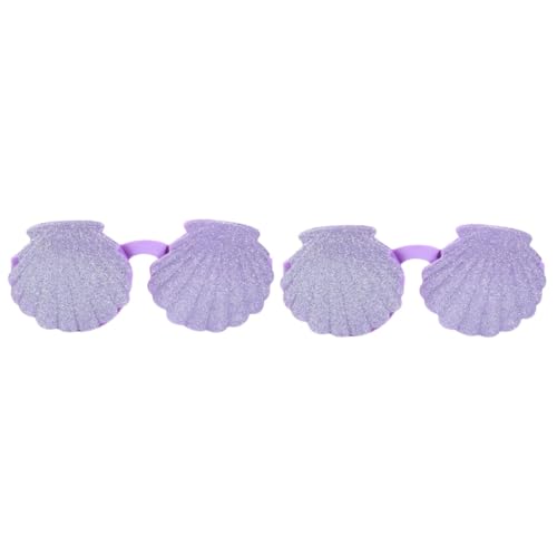 LOLIPPYY 2 Stück Muschelbrillen Partybrillen Für Süße Brillen Kinderbrillen Requisiten Sommerparty Brillen Party Brillen Party Party Brillen von LOLIPPYY