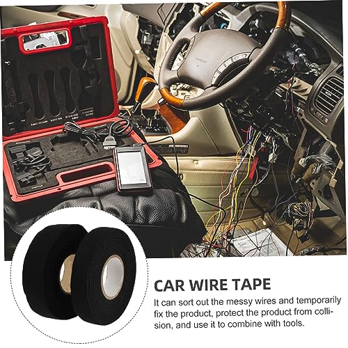LOLIPPYY 2 Stück Professionelles Hitzebeständiges Kabelbaum klebeband für Auto und Schiff Motorraum Robustes Gewebeband mit Hoher Temperaturbeständigkeit Langlebig und Sicher LOLIPPYY 2 Stück Professionelles Hitzebeständiges Kabelbaum klebeband für Auto und Schiff Motorraum Robustes Gewebeband mit Hoher Temperaturbeständigkeit Langlebig und Sicher von LOLIPPYY