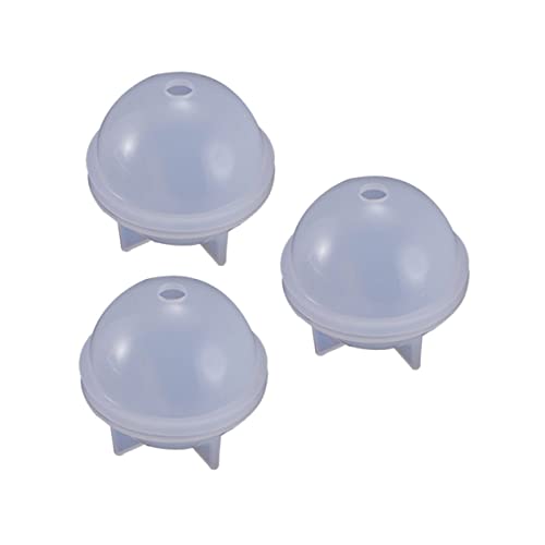 LOLIPPYY 2 Stück Silikon Ballformen Kristall Epoxidharz Gießformen für Diy Schmuck Kuchen Dekoration und Bastelarbeiten und Leicht zu Reinigen für Fondant und Mehr von LOLIPPYY