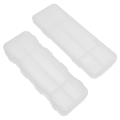 LOLIPPYY 2 Stück Silikonbox form Wiederverwendbare Epoxidharz DIY Stifthalter Gießform Dekorative Aufbewahrungsbox für Büro und Zuhause Langlebig Formstabil Einfach zu Entformen von LOLIPPYY