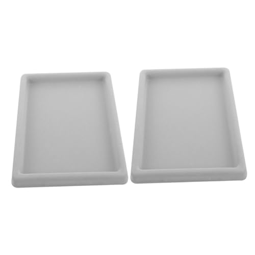 LOLIPPYY 2 Stück Stapelbare Schmuckablage mit Transparentem Deckel Kratzfestes Display für Ringe Ohrringe Armbänder Vielseitiger Organizer für Schminktisch und Schmuckvitrine LOLIPPYY 2 Stück Stapelbare Schmuckablage mit Transparentem Deckel Kratzfestes Display für Ringe Ohrringe Armbänder Vielseitiger Organizer für Schminktisch und Schmuckvitrine von LOLIPPYY