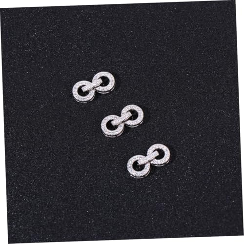 LOLIPPYY 2 Stück Sterling Silber Armbandverschluss DIY Schmuckverschluss für Halsketten und Armbänder Feiner Handgefertigter Schmuckverbinder Kompatibel mit Draht und Lederbändern von LOLIPPYY