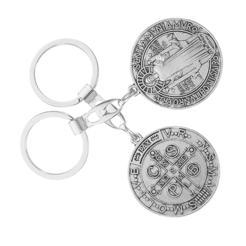 LOLIPPYY 2 Stück Teiliges Bibel Anhänger Schlüsselanhänger aus Hochwertiger Metalllegierung Vielseitige Schlüsselanhänger Charms für Basteln Rostfrei Langlebig als für Weihnachten und LOLIPPYY 2 Stück Teiliges Bibel Anhänger Schlüsselanhänger aus Hochwertiger Metalllegierung Vielseitige Schlüsselanhänger Charms für Basteln Rostfrei Langlebig als für Weihnachten und von LOLIPPYY