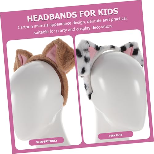 LOLIPPYY 2 Stück Teiliges Cartoon Tierhaarreif für Erwachsene Niedliche Hundearbeiten Vielseitiges Kostüm Partyaccessoire als Kreatives Foto requisit für Halloween und Themenpartys LOLIPPYY 2 Stück Teiliges Cartoon Tierhaarreif für Erwachsene Niedliche Hundearbeiten Vielseitiges Kostüm Partyaccessoire als Kreatives Foto requisit für Halloween und Themenpartys von LOLIPPYY