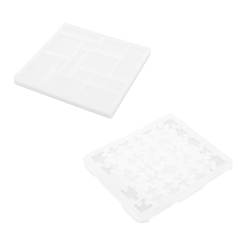 LOLIPPYY 2 Stück Teiliges DIY Silikonform Geometrisches Puzzle Flexible Gießform für Kristallharz Schmuckherstellung Bastelprojekte Geschenkidee LOLIPPYY 2 Stück Teiliges DIY Silikonform Geometrisches Puzzle Flexible Gießform für Kristallharz Schmuckherstellung Bastelprojekte Geschenkidee von LOLIPPYY