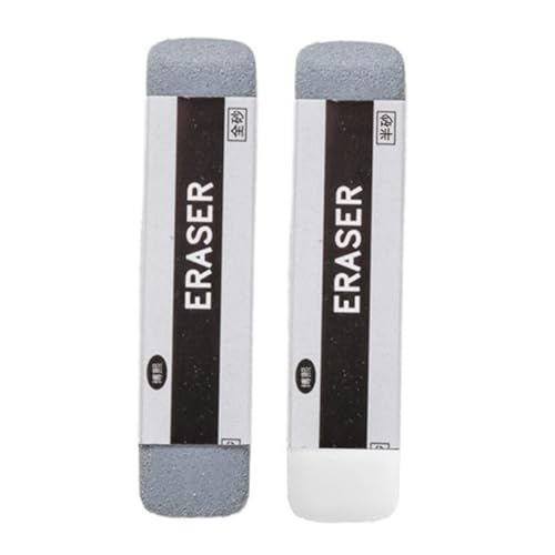 LOLIPPYY 2 Stück Teiliges Präzisions Radiergummi Mattes Finish Multipurpose Schreibkorrektur Radierer für Kugelschreiber und Füllfederhalter Schüler und Bürotauglich für Examensfreie LOLIPPYY 2 Stück Teiliges Präzisions Radiergummi Mattes Finish Multipurpose Schreibkorrektur Radierer für Kugelschreiber und Füllfederhalter Schüler und Bürotauglich für Examensfreie von LOLIPPYY