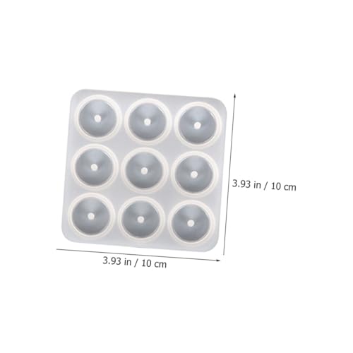 LOLIPPYY 2 Stück Teiliges Silikon Gießform für Anhänger DIY Schmuckherstellung Flexible Langlebige Epoxidharzform im Sicherheitsverschluss design für Halsketten Charms und von LOLIPPYY