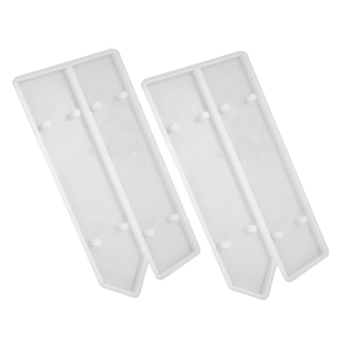 LOLIPPYY 2 Stück Teiliges Silikonform für DIY Türschild Wiederverwendbare Epoxidharz Gießform Dekorative Bastelform für Türanhänger und Namensschilder Leicht zu Reinigen und Vielseitig LOLIPPYY 2 Stück Teiliges Silikonform für DIY Türschild Wiederverwendbare Epoxidharz Gießform Dekorative Bastelform für Türanhänger und Namensschilder Leicht zu Reinigen und Vielseitig von LOLIPPYY