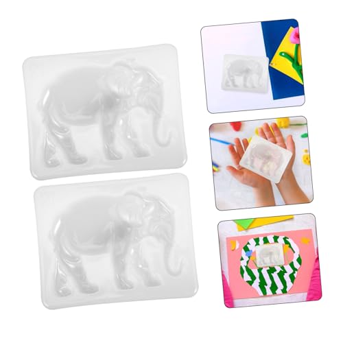 LOLIPPYY 2 Stück Teiliges Silikonformen für DIY Epoxidharz Kreative Elefant Gießformen Lebensmittelechtes Material Einfach zu Reinigen für Bastelbedarf und Dekorationen LOLIPPYY 2 Stück Teiliges Silikonformen für DIY Epoxidharz Kreative Elefant Gießformen Lebensmittelechtes Material Einfach zu Reinigen für Bastelbedarf und Dekorationen von LOLIPPYY