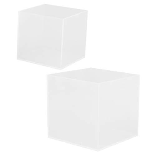 LOLIPPYY 2 Stück Transparente Silikonwürfelformen Hohe Einfache Entformung Verschiedene Epoxidharz Gießform für Klare Resinwürfel und Bastelprojekte LOLIPPYY 2 Stück Transparente Silikonwürfelformen Hohe Einfache Entformung Verschiedene Epoxidharz Gießform für Klare Resinwürfel und Bastelprojekte von LOLIPPYY