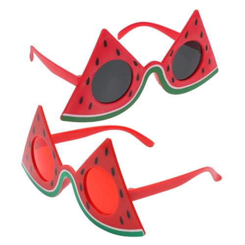 LOLIPPYY 2 Stück Tropische Wassermelonen Partybrillen für Leichte Stylische Spaß sonnenbrillen für Sommerfeste Geburtstage Strandpartys und Fotoaktionen LOLIPPYY 2 Stück Tropische Wassermelonen Partybrillen für Leichte Stylische Spaß sonnenbrillen für Sommerfeste Geburtstage Strandpartys und Fotoaktionen von LOLIPPYY