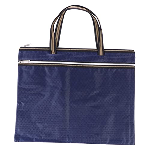 LOLIPPYY 2 Stück Wasserdichte Oxford Stoff Datei Taschen mit Reißverschluss für Dokumente und Laptops Multi Purpose Aufbewahrungstasche LOLIPPYY 2 Stück Wasserdichte Oxford Stoff Datei Taschen mit Reißverschluss für Dokumente und Laptops Multi Purpose Aufbewahrungstasche von LOLIPPYY