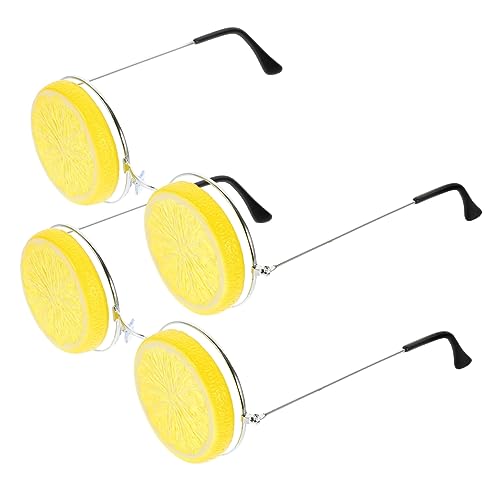 LOLIPPYY 2 Stück Zitronengläser party brillen partybrille partygläßer party glasses geformt Strand retro sonnenbrillen kindersonnenbrille Cosplay-Party-Brille lustige Brille Yellow LOLIPPYY 2 Stück Zitronengläser party brillen partybrille partygläßer party glasses geformt Strand retro sonnenbrillen kindersonnenbrille Cosplay-Party-Brille lustige Brille Yellow von LOLIPPYY