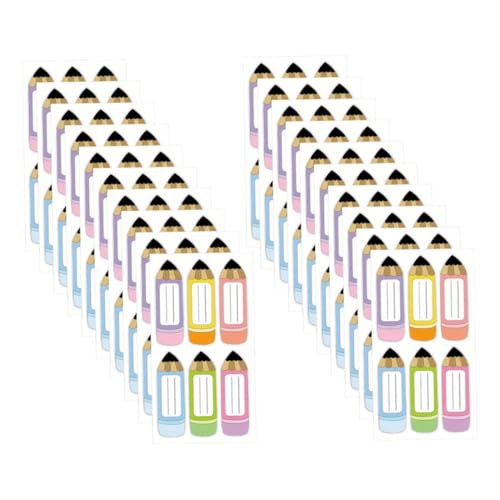 LOLIPPYY 20 Blatt Bunte Bleistift-form Namensaufkleber Selbstklebende Beschreibbare Etiketten für Schulmaterialien Vielseitig für Klassenzimmer Zuhause Hefte und Kreative Organisationshilfe LOLIPPYY 20 Blatt Bunte Bleistift-form Namensaufkleber Selbstklebende Beschreibbare Etiketten für Schulmaterialien Vielseitig für Klassenzimmer Zuhause Hefte und Kreative Organisationshilfe von LOLIPPYY