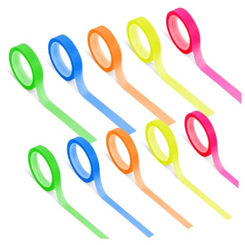 LOLIPPYY 20 Rollen Transparente Selbstklebende Haftmarker Multifunktionale Seitenmarkierer mit Wasserfestem Klebeband Farben Breit Praktische Buchregister für Schule und Büro LOLIPPYY 20 Rollen Transparente Selbstklebende Haftmarker Multifunktionale Seitenmarkierer mit Wasserfestem Klebeband Farben Breit Praktische Buchregister für Schule und Büro von LOLIPPYY