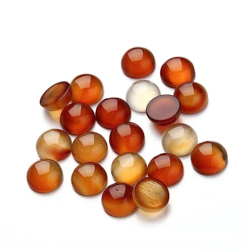 LOLIPPYY 20 Stück Achat-Cabochons Perlen für Schmuckhersteller runden Perlen zur Schmuckherstellung Reize scrabbook scrabook Schmuck-Patch Edelstein-Patch Zeitsteinzubehör zum Selbermachen LOLIPPYY 20 Stück Achat-Cabochons Perlen für Schmuckhersteller runden Perlen zur Schmuckherstellung Reize scrabbook scrabook Schmuck-Patch Edelstein-Patch Zeitsteinzubehör zum Selbermachen von LOLIPPYY