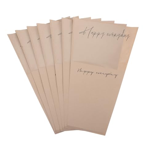 LOLIPPYY 20 Stück Blumenstrauß Verpackungstasche Kraftpapier für Floristen und Anlässe Robust und Dekorativ für Verschiedene Blumenarten von LOLIPPYY