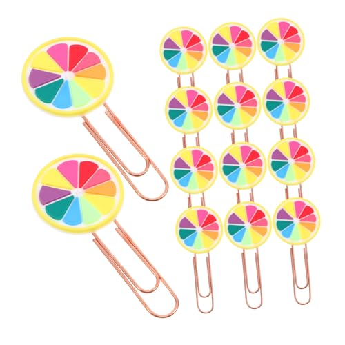 LOLIPPYY 20 Stück Bunte Büroklammern in Obstform Kleine Papierklammern mit Starker Klemmkraft Vielseitige Büro Schulklammern Praktische Dokumenten organizer Farbenfrohe Lesezeichenclips LOLIPPYY 20 Stück Bunte Büroklammern in Obstform Kleine Papierklammern mit Starker Klemmkraft Vielseitige Büro Schulklammern Praktische Dokumenten organizer Farbenfrohe Lesezeichenclips von LOLIPPYY