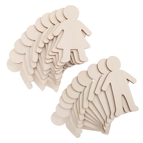 LOLIPPYY 20 Stück Holzhandwerksspielzeug, Diy-ornament-kits, Unvollendete Leere Holzscheiben, Basteln, Unvollendete Leere Flache Ornamente, Wohnkultur LOLIPPYY 20 Stück Holzhandwerksspielzeug, Diy-ornament-kits, Unvollendete Leere Holzscheiben, Basteln, Unvollendete Leere Flache Ornamente, Wohnkultur von LOLIPPYY