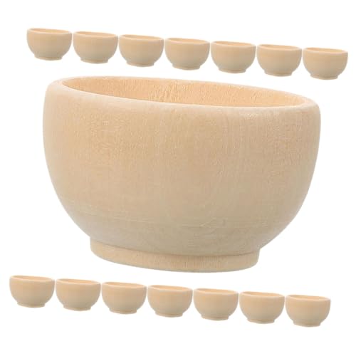 LOLIPPYY 20 Stück Kleine Holzschale Ornamente Verzieren Holzornamente Zum Ausmalen Dekorationsornamente Aufbewahren Mini-schalen Aus Holz Diy-ornamente Zum Bemalen Ornamente Malen Beige LOLIPPYY 20 Stück Kleine Holzschale Ornamente Verzieren Holzornamente Zum Ausmalen Dekorationsornamente Aufbewahren Mini-schalen Aus Holz Diy-ornamente Zum Bemalen Ornamente Malen Beige von LOLIPPYY