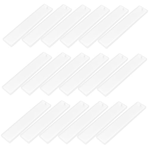 LOLIPPYY 20 Stück Lesezeichenform Rechteck Silikonform Rechteckige Lesezeichen-silikonformen Form Aus Epoxidharz Silikonform Für Schmuck Lesezeichen-formsatz Schmuck Harzform Kieselgel Weiß LOLIPPYY 20 Stück Lesezeichenform Rechteck Silikonform Rechteckige Lesezeichen-silikonformen Form Aus Epoxidharz Silikonform Für Schmuck Lesezeichen-formsatz Schmuck Harzform Kieselgel Weiß von LOLIPPYY