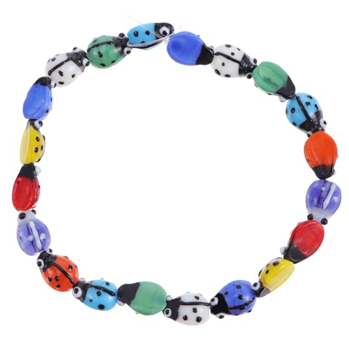 LOLIPPYY 20 Stück Marienkäfer Glasperlen Bunte DIY Schmuckperlen Zubehör für Armbänder Basteln Sichere Kompakte Ladybug Beads für Handgemachten Schmuck Zufällige Farben Zufällige Farbe LOLIPPYY 20 Stück Marienkäfer Glasperlen Bunte DIY Schmuckperlen Zubehör für Armbänder Basteln Sichere Kompakte Ladybug Beads für Handgemachten Schmuck Zufällige Farben Zufällige Farbe von LOLIPPYY