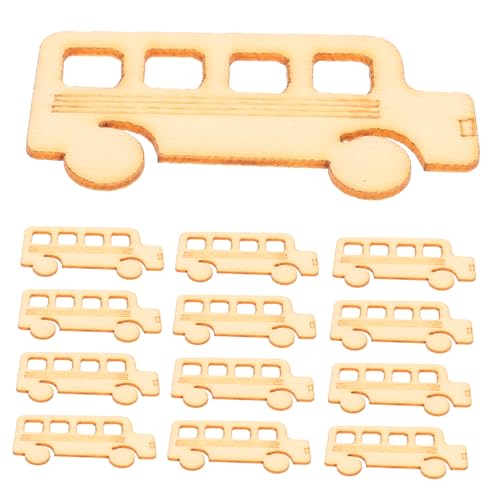 LOLIPPYY 20 Stück Teiliges Busförmige Holzscheiben Unbehandelte Holzverzierungen Leicht Für DIY Bastelarbeiten Handbemalung Kreative Holzstücke LOLIPPYY 20 Stück Teiliges Busförmige Holzscheiben Unbehandelte Holzverzierungen Leicht Für DIY Bastelarbeiten Handbemalung Kreative Holzstücke von LOLIPPYY