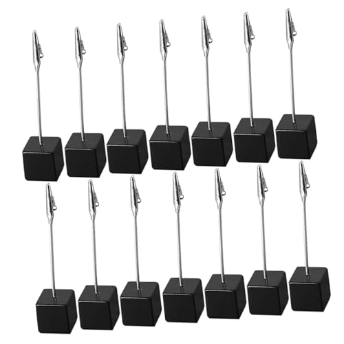 LOLIPPYY 20 Stück Teiliges Holz Memo Clip Kompakter Tischkartenhalter Natürlicher Merkzettel und Fotoclips für Büro Zuhause Partydekoration Vielseitig für Karten Fotos und Notizen von LOLIPPYY