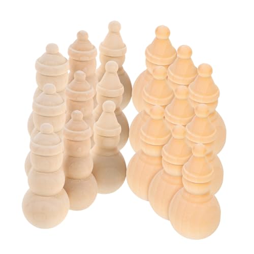 LOLIPPYY 20 Stück Teiliges Holz Schneemann Bastelset Unbehandelte Mini Holzfiguren Naturbelassene Weihnachtsdekoration zum Bemalen und Basteln für Kreativprojekte und Weihnachtsaktivitäten LOLIPPYY 20 Stück Teiliges Holz Schneemann Bastelset Unbehandelte Mini Holzfiguren Naturbelassene Weihnachtsdekoration zum Bemalen und Basteln für Kreativprojekte und Weihnachtsaktivitäten von LOLIPPYY
