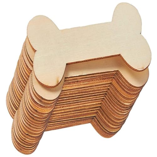 LOLIPPYY 20 Stück Teiliges Hundeknochen Holzscheiben zum Basteln Leichte Glatte DIY Holzanhänger zum Beschriften Kindersichere Unbemalte Holzformen für Geschenkanhänger und Wohnkultur LOLIPPYY 20 Stück Teiliges Hundeknochen Holzscheiben zum Basteln Leichte Glatte DIY Holzanhänger zum Beschriften Kindersichere Unbemalte Holzformen für Geschenkanhänger und Wohnkultur von LOLIPPYY
