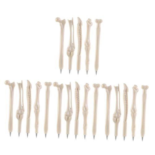 LOLIPPYY 20 Stück Teiliges Kugelschreiber Knochenform Schwarze Glattes Schreiben Leicht Tragbar Kreative Halloween Stifte Für Schüler Bürobedarf Kleine Geschenke LOLIPPYY 20 Stück Teiliges Kugelschreiber Knochenform Schwarze Glattes Schreiben Leicht Tragbar Kreative Halloween Stifte Für Schüler Bürobedarf Kleine Geschenke von LOLIPPYY