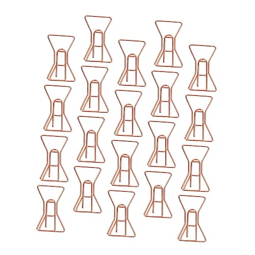 LOLIPPYY 20 Stück Teiliges Metall büroklammern in Schleifenform Dekorative Multifunktionale Paperclips als Lesezeichen Kreative Büroklammern für Scrapbook Kalender und Aktenorganisation LOLIPPYY 20 Stück Teiliges Metall büroklammern in Schleifenform Dekorative Multifunktionale Paperclips als Lesezeichen Kreative Büroklammern für Scrapbook Kalender und Aktenorganisation von LOLIPPYY