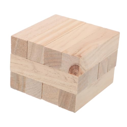 LOLIPPYY 20 Stück Teiliges Naturbelassene Holzblöcke Blanke Whittling Wood Blocks aus Kiefernholz Vielseitig für DIY Schnitzerei Basteln Handwerk und Wohnkultur Anfängerfreundlich von LOLIPPYY