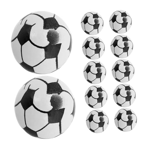 LOLIPPYY 20 Stück Teiliges Runde Holzperlen mit Fußballmotiv Natürliche Holzperlen für DIY Schmuck Geeignet zum Auffädeln von Armbändern und Halsketten Kreative Bastelperlen für LOLIPPYY 20 Stück Teiliges Runde Holzperlen mit Fußballmotiv Natürliche Holzperlen für DIY Schmuck Geeignet zum Auffädeln von Armbändern und Halsketten Kreative Bastelperlen für von LOLIPPYY
