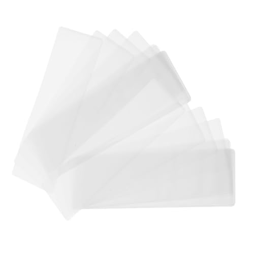 LOLIPPYY 20 Stück Teiliges Transparentes Pvc lesezeichenhüllen Loch Wasserdichte Langlebige Klarsichthüllen für Fotos Rezeptbücher Journale Scrapbooking Vielseitiger Schutz für Persönliche LOLIPPYY 20 Stück Teiliges Transparentes Pvc lesezeichenhüllen Loch Wasserdichte Langlebige Klarsichthüllen für Fotos Rezeptbücher Journale Scrapbooking Vielseitiger Schutz für Persönliche von LOLIPPYY
