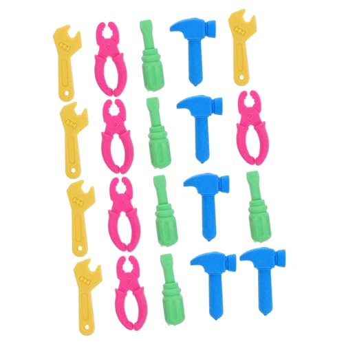 LOLIPPYY 20 Stück Teiliges Wrench form Thermoplastisches Gummi Langlebig Klassenzimmer Preise Mitgebsel für Geburtstag Party Schulbedarf Kreatives Geschenk von LOLIPPYY