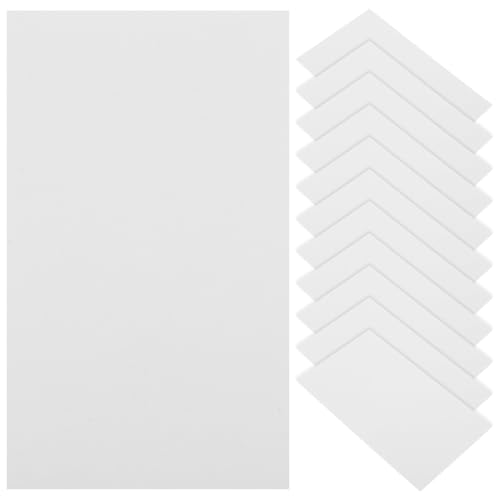 LOLIPPYY 200 Stück Blanko Karteikarten Blanko Notizkarten Lernkarten für DIY Handarbeit Leicht Tragbar Glattes Papier Vielseitig Beschreibbar zum Beschriften und Bemalen von LOLIPPYY