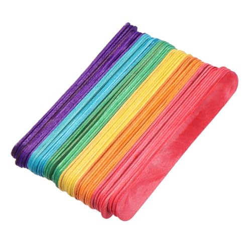 LOLIPPYY 200 Stück Bunte Jumbo Holzstiele zum Basteln Stabile Eisstiele Sticks aus Naturholz für DIY Eiscreme und Bastelprojekte Glatte Oberfläche Wiederverwendbar LOLIPPYY 200 Stück Bunte Jumbo Holzstiele zum Basteln Stabile Eisstiele Sticks aus Naturholz für DIY Eiscreme und Bastelprojekte Glatte Oberfläche Wiederverwendbar von LOLIPPYY