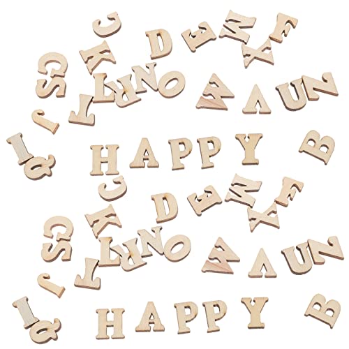 LOLIPPYY 200 Stück Diy Holzbuchstaben für Bastelprojekte Natürliche Holzscheiben zum Scrapbooking und Dekorieren für Kreative Kinderaktivitäten und Weihnachten LOLIPPYY 200 Stück Diy Holzbuchstaben für Bastelprojekte Natürliche Holzscheiben zum Scrapbooking und Dekorieren für Kreative Kinderaktivitäten und Weihnachten von LOLIPPYY