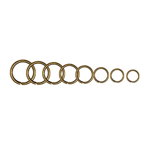 LOLIPPYY 200 Stück Edelstahl Offene Sprungringe Schmuckringe Schlüsselanhänger DIY Metallringe zum Basteln und Verbinden von Schlüsselringen LOLIPPYY 200 Stück Edelstahl Offene Sprungringe Schmuckringe Schlüsselanhänger DIY Metallringe zum Basteln und Verbinden von Schlüsselringen von LOLIPPYY