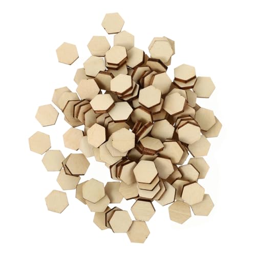 LOLIPPYY 200 Stück Holzornamente Sechseckige Beech Holzformen für DIY Bastelprojekte Hochzeits und Weihnachtsdekorationen Langlebig und Sicher für Kreative Handarbeiten LOLIPPYY 200 Stück Holzornamente Sechseckige Beech Holzformen für DIY Bastelprojekte Hochzeits und Weihnachtsdekorationen Langlebig und Sicher für Kreative Handarbeiten von LOLIPPYY