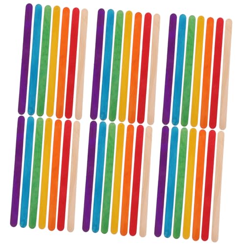 LOLIPPYY 200 Stück Teiliges Jumbo Holzstäbchen Langlebige Eisstiele für Diy Bastelprojekte Vielseitig Verwendbar für Kunstunterricht Heimdekoration Farbenfrohe Bastelstäbchen für Kreative LOLIPPYY 200 Stück Teiliges Jumbo Holzstäbchen Langlebige Eisstiele für Diy Bastelprojekte Vielseitig Verwendbar für Kunstunterricht Heimdekoration Farbenfrohe Bastelstäbchen für Kreative von LOLIPPYY