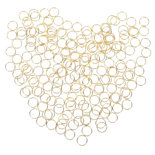 LOLIPPYY 200 Stück Teiliges Kleine Runde Metall Schlüsselringe Robuste DIY Schlüsselanhänger Ringe für Schlüsselbund Karabiner Ersatz Schlüsselorganisation und Bastelarbeiten von LOLIPPYY