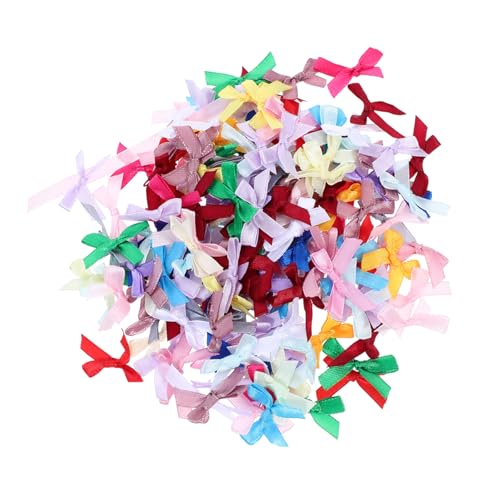 LOLIPPYY 200 Stück Teiliges Satinband Schleifen Handgebundene Bunte Schleifen für Geschenkdekoration Puppenaccessoires Party und Weihnachtsverzierungen Langlebig und Farbintensiv LOLIPPYY 200 Stück Teiliges Satinband Schleifen Handgebundene Bunte Schleifen für Geschenkdekoration Puppenaccessoires Party und Weihnachtsverzierungen Langlebig und Farbintensiv von LOLIPPYY