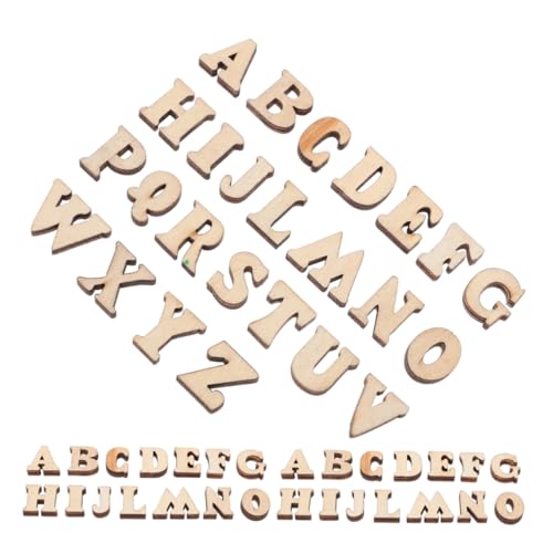 LOLIPPYY 200Stücke DIY Holzbuchstaben Unlackierte Holzbuchstaben für Bastelprojekte für Kinderzimmer Lernspielzeug und Dekorationen Natürlichem Holz LOLIPPYY 200Stücke DIY Holzbuchstaben Unlackierte Holzbuchstaben für Bastelprojekte für Kinderzimmer Lernspielzeug und Dekorationen Natürlichem Holz von LOLIPPYY