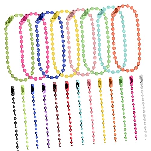 LOLIPPYY 200Stücke Perlenketten Kugelketten für Schmuckherstellung DIY Projekte Kunsthandwerk Farben À Robust und Vielseitig Einsetzbar LOLIPPYY 200Stücke Perlenketten Kugelketten für Schmuckherstellung DIY Projekte Kunsthandwerk Farben À Robust und Vielseitig Einsetzbar von LOLIPPYY
