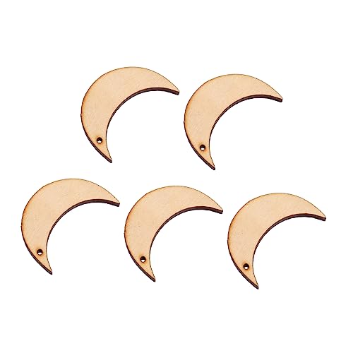LOLIPPYY 20Stücke Holzmond Dekorationen Unvollendete Holzscheiben für DIY Projekte für Weihnachtsdeko Hochzeiten und Bastelarbeiten Holzscheiben LOLIPPYY 20Stücke Holzmond Dekorationen Unvollendete Holzscheiben für DIY Projekte für Weihnachtsdeko Hochzeiten und Bastelarbeiten Holzscheiben von LOLIPPYY